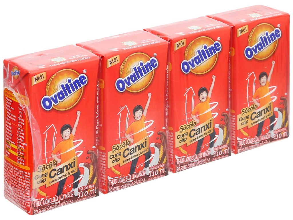 Sữa tươi ovaltine 110ml