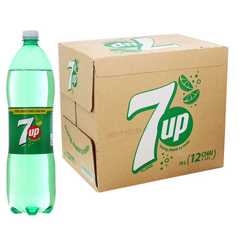 Nước ngọt 7 up 1.5L/12