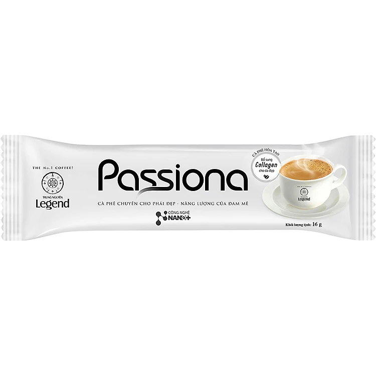 Cà phê Passinona hòa tan 4in1 14gói*16g/24