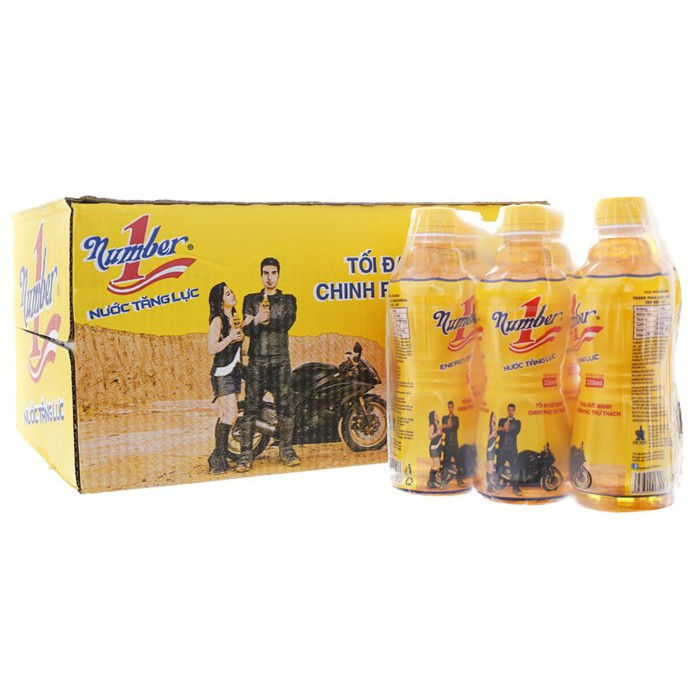 Nước tăng lực Number 1 330ml /24