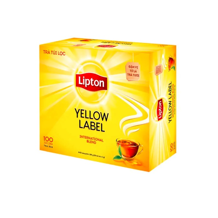 Trà Túi Lọc Lipton Nhãn Vàng 100gói