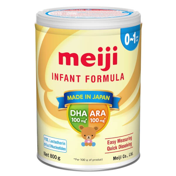 Sữa Bột Meiji infant số 0 800g/8  (1MJF800)
