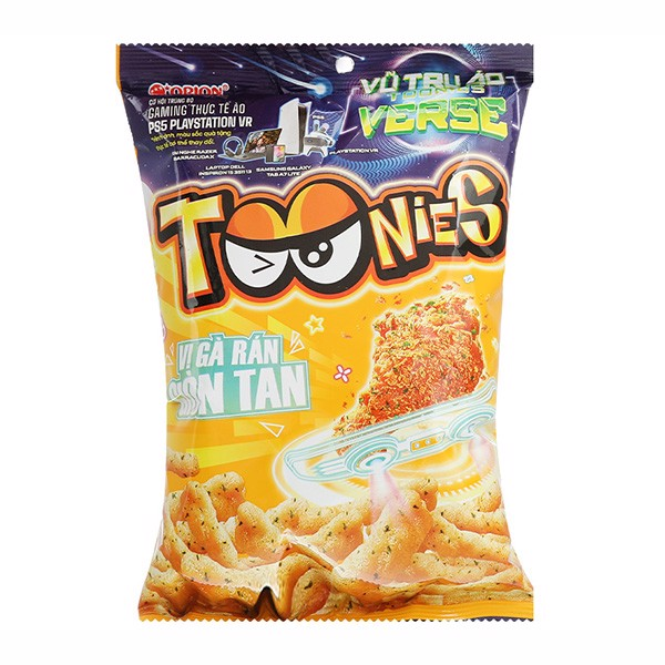 Bim bim Toonies-vị Gà 35g/80