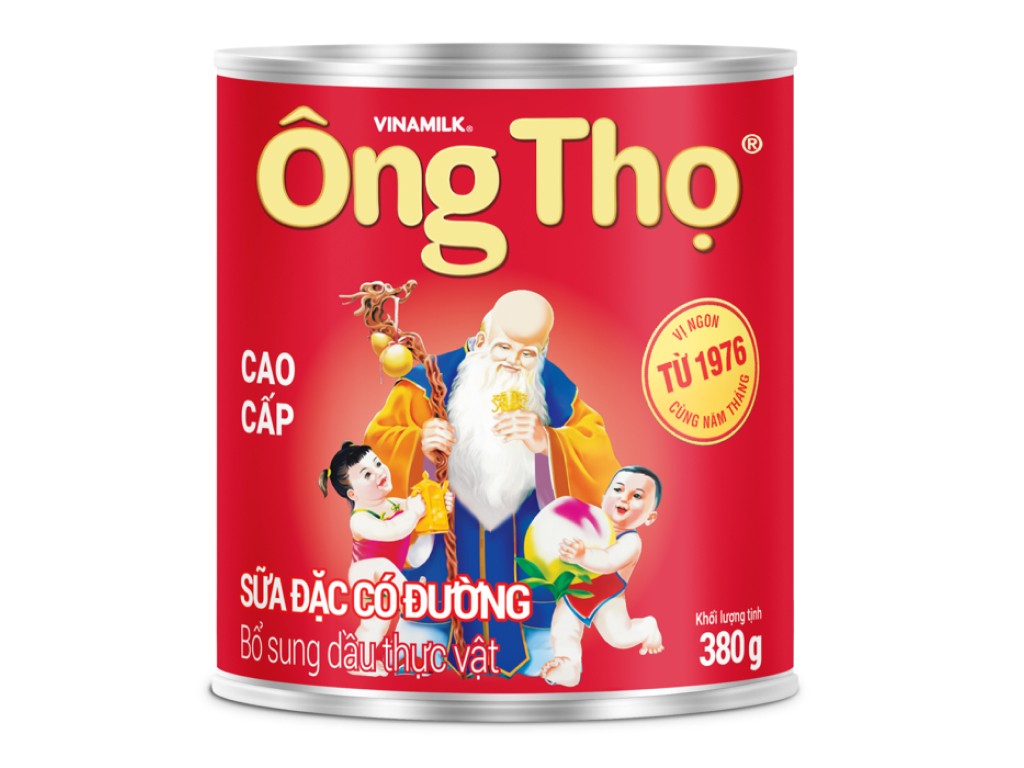 Sữa Đặc Lon Ông thọ đỏ 380g