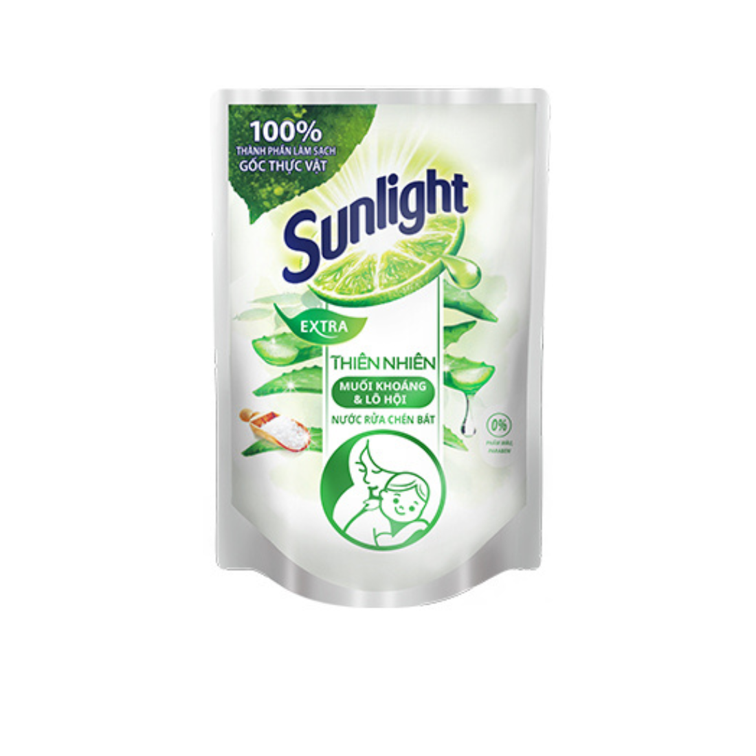 Sunlight NRC  thiên nhiên muối khoáng lô hội 750 túi/18