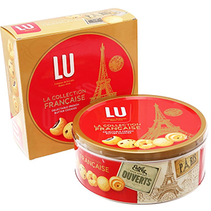 Bánh Cookies thập cẩm Lu 540g