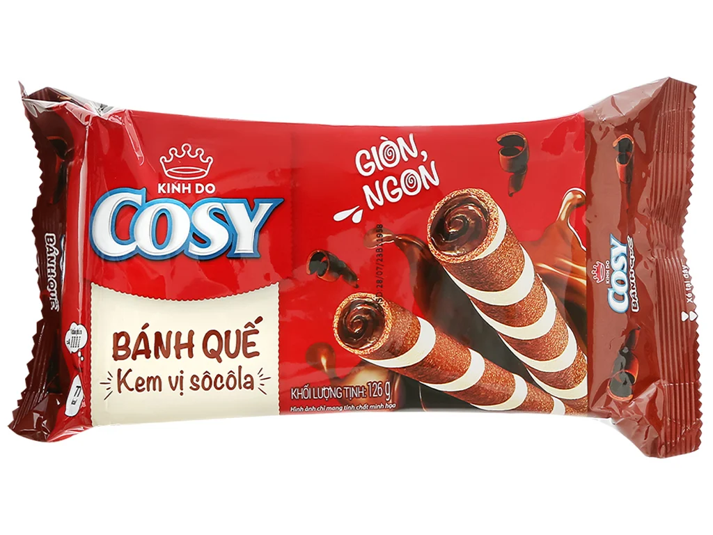 Bánh cosy quế  vị socola 126g