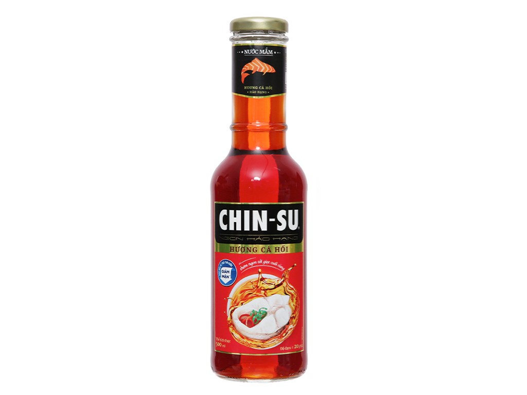 Nước mắm Chinsu cá hồi đậm đặc 500ml/15