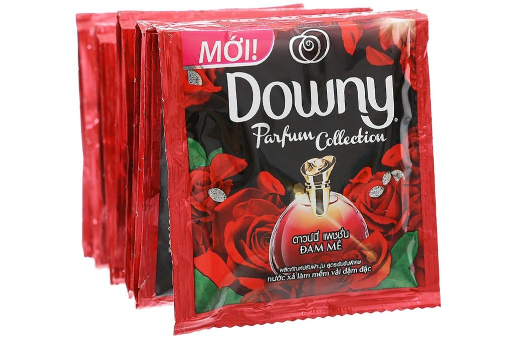 Nước xả vải Downy Đam mê dây 20ml*9 gói