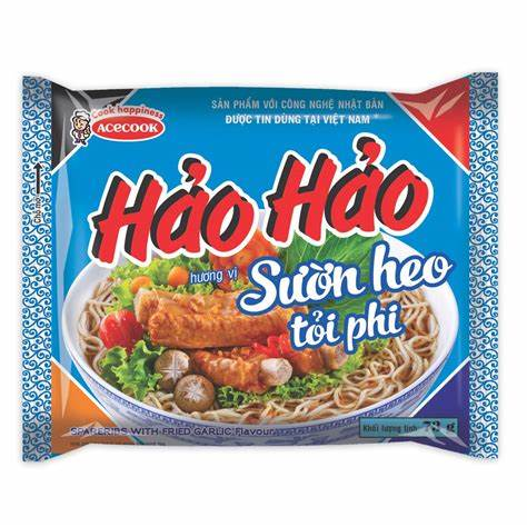 Mì Hảo Hảo sườn heo tỏi phi 73g