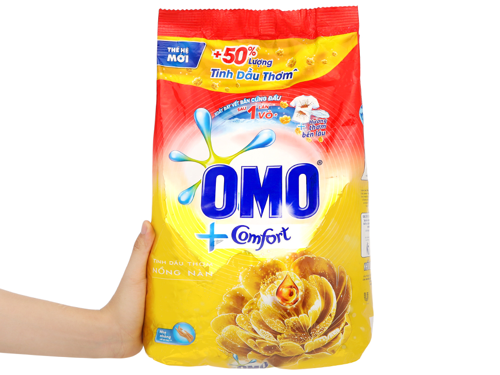Bột giặt Omo Comfor tinh dầu thơm 5.5kg