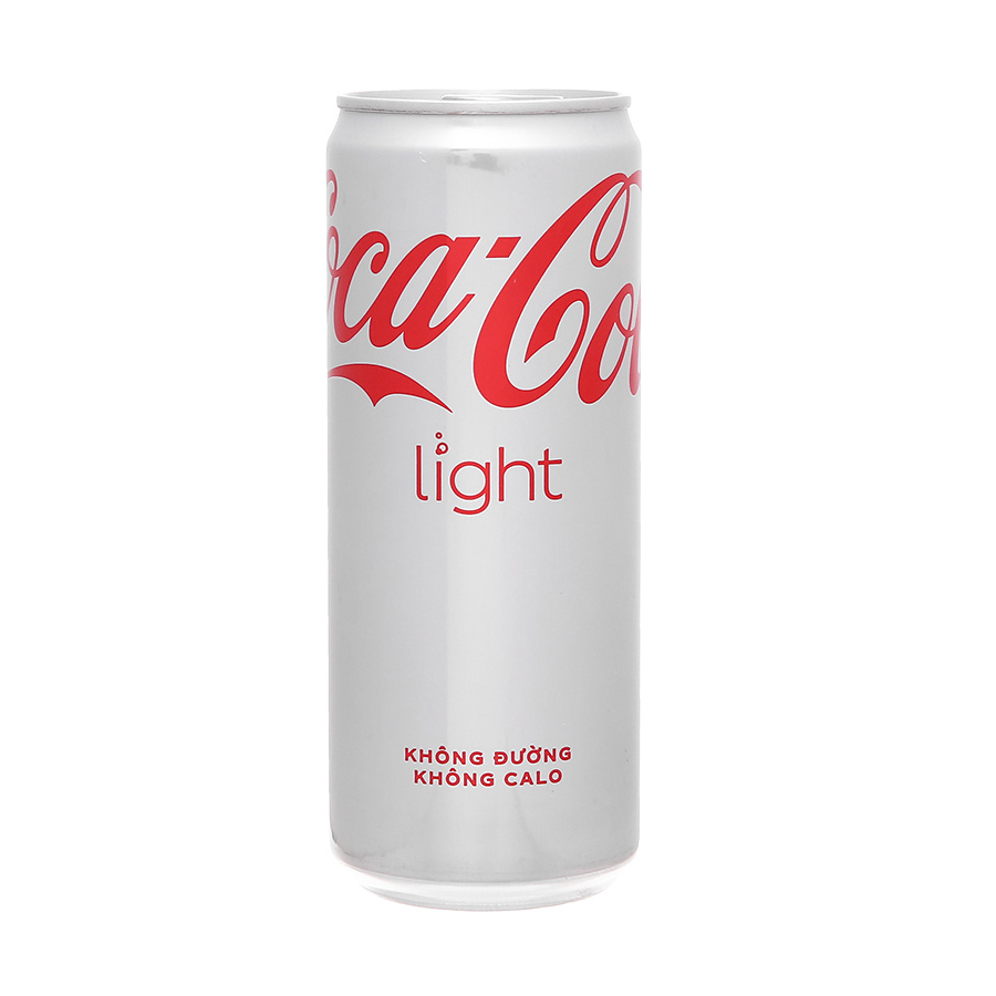 Nước Ngọt Coca cola light sleek lon 320ml/24 1746