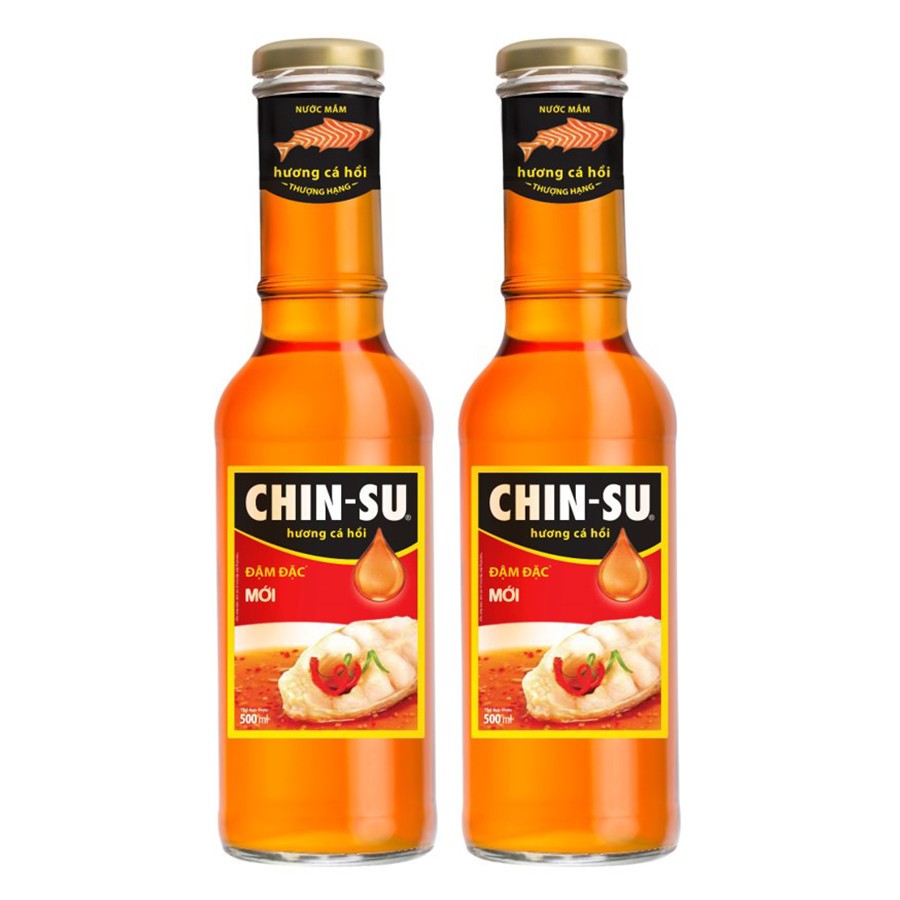 Nước mắm Chinsu cá hồi đậm đặc 500ml/15
