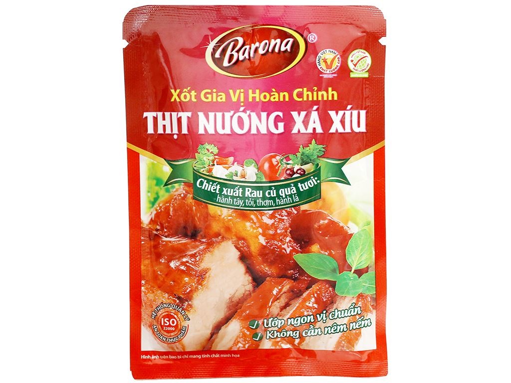 Xốt Barona Thịt nướng xá xíu 80g