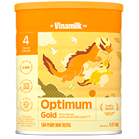Sữa bột Optimum Gold số 4 – 1.45kg – Cho trẻ từ 2 đến 6 tuổi
