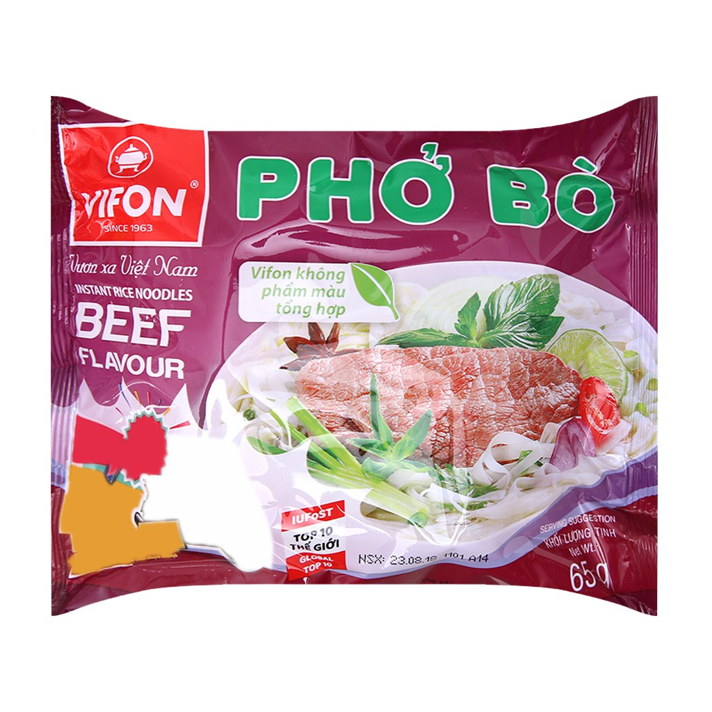 Phở bò Vifon 65g