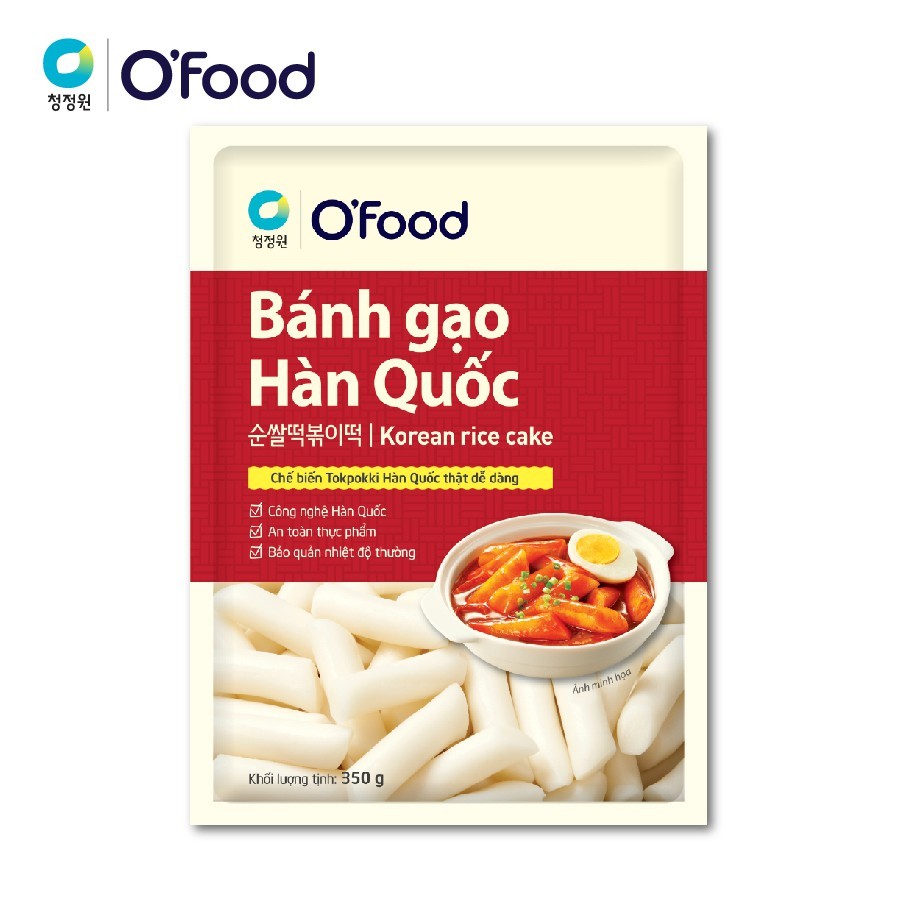Bánh gạo HQ O'food 350g/24