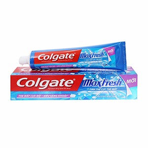 Kem đánh răng Colgate Maxfresh Bạc Hà đôi 173g