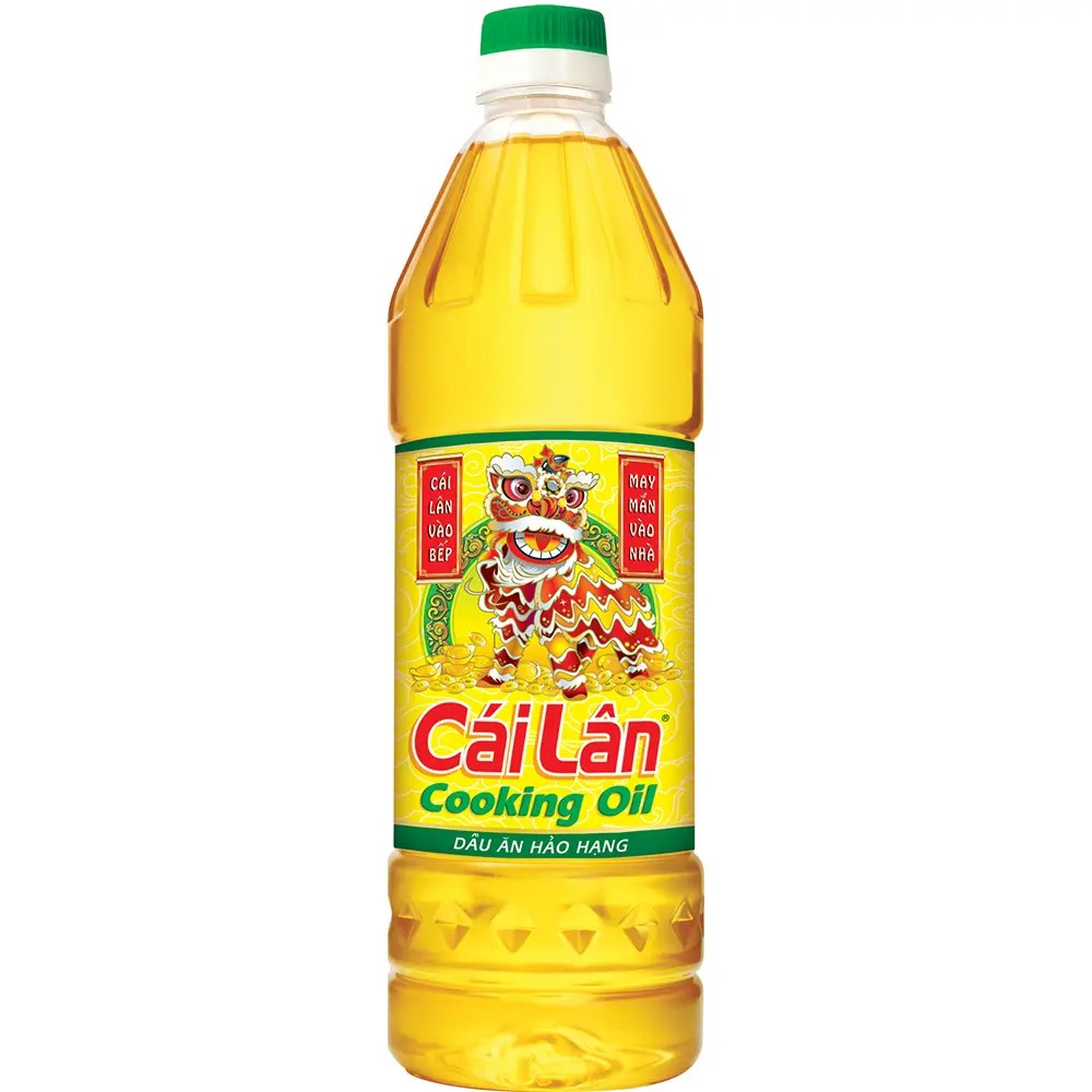 Dầu Ăn Cái Lân 1L – Nguyên chất, tốt cho sức khỏe, chiên xào thơm ngon