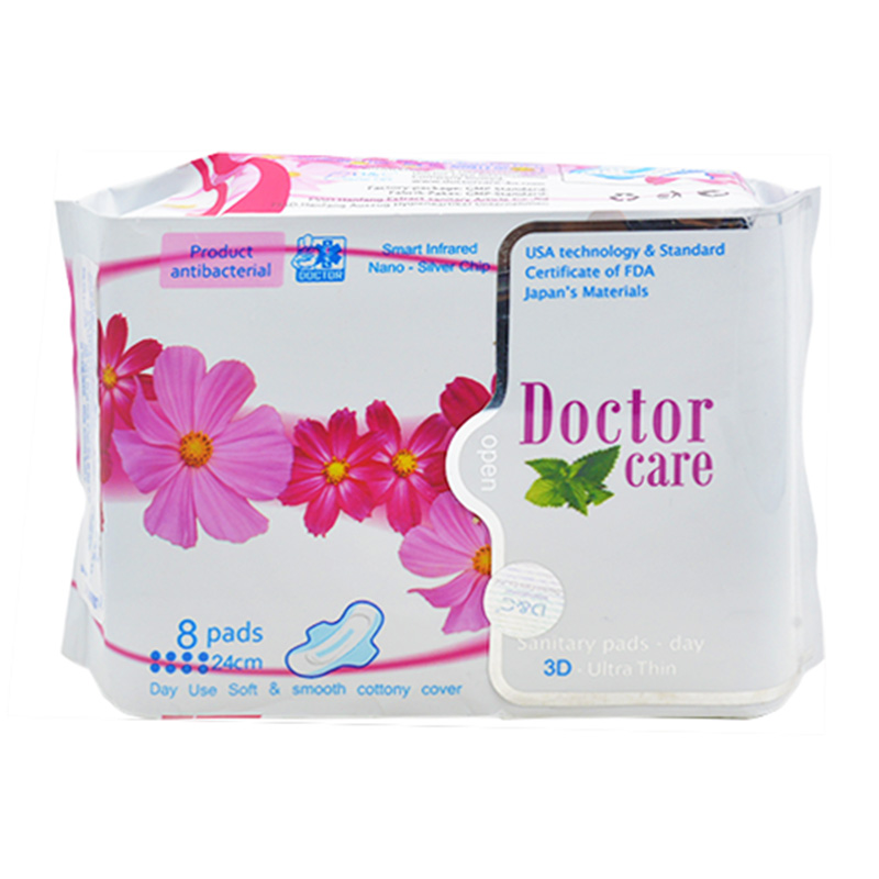Băng vệ sinh Hàng Ngày Doctor Care bạc hà/thảo dược 16cm*20M
