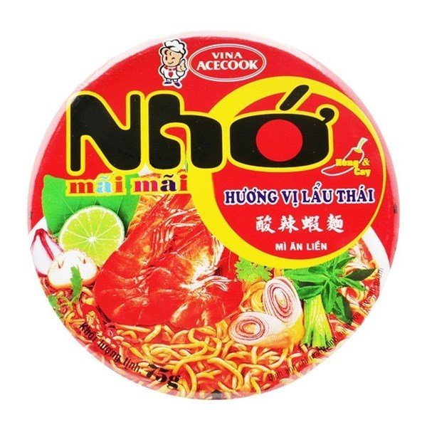 Tô mì Nhớ Lẩu Thái 75g/12