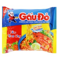 Mì gấu đỏ tôm chua cay 63g