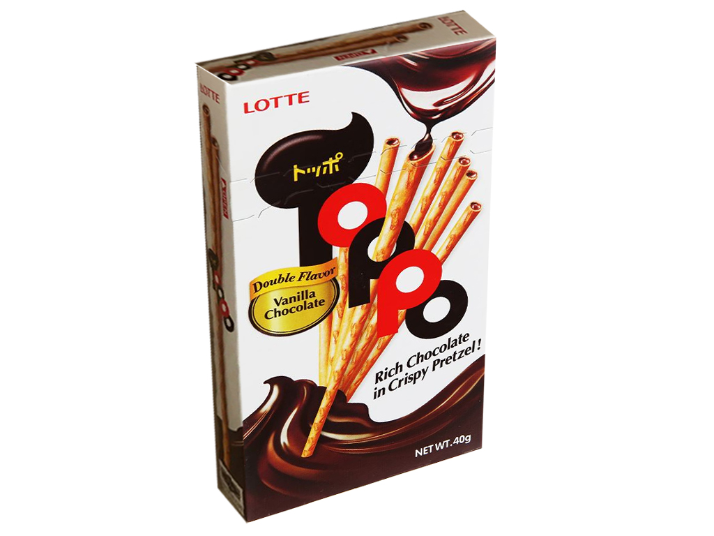 Bánh Toppo nhân Vani 40g