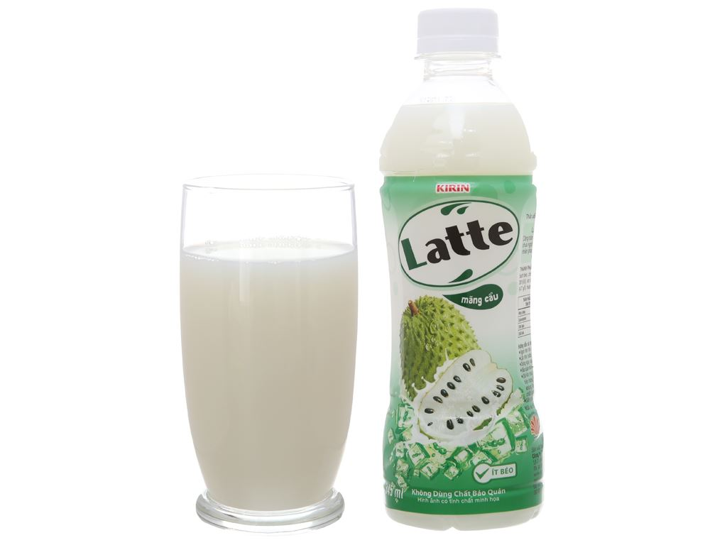 Latte mãng cầu wonderfarm 440ml, 480ml/24