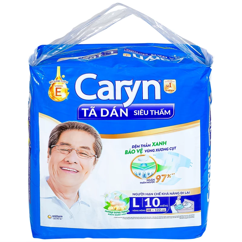 Bỉm Tã dán Người Già caryn L10