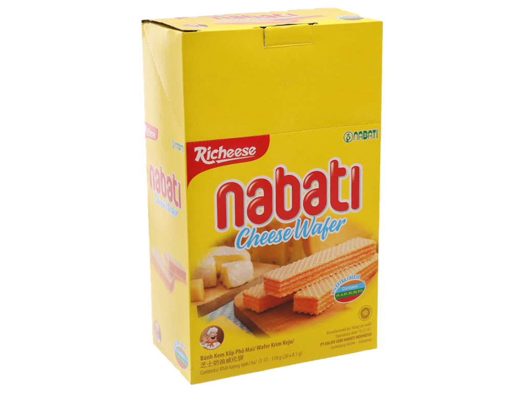 Bánh kem xốp Richeese Nabati 7.5g*20(150g)