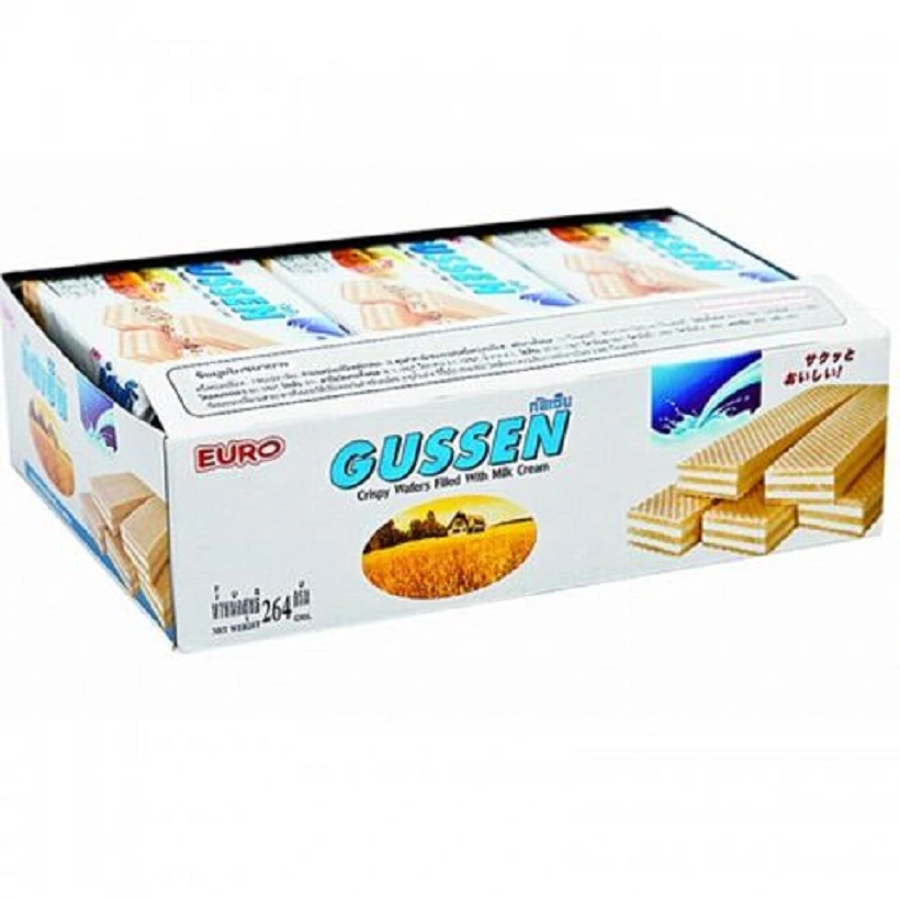 Bánh xốp hộp Gussen sữa 264g