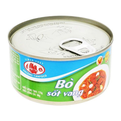 Bò sốt vang Hạ Long 175g