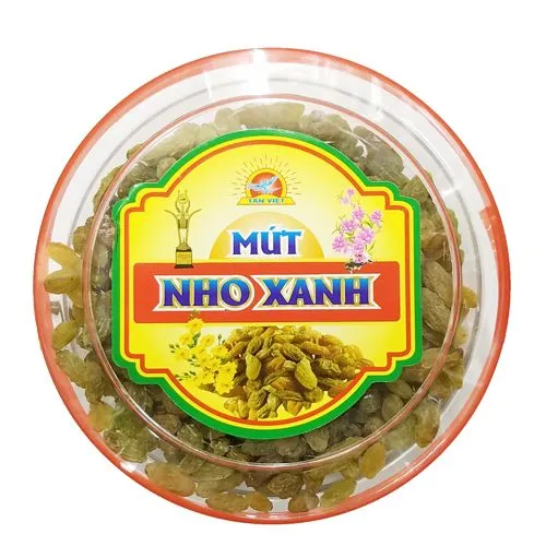 Nho xanh hộp tròn 280g