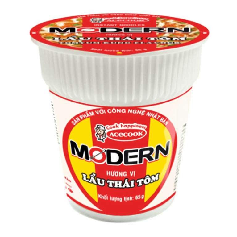 Mì ly Modern lẩu thái tôm 65g/24