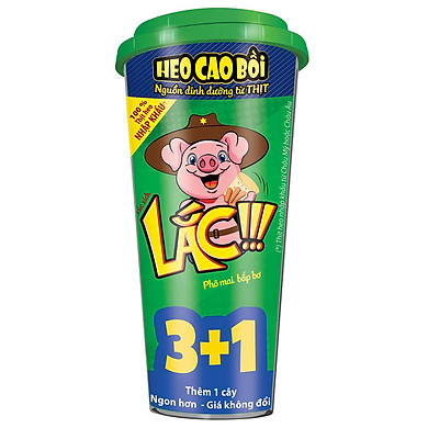 Xúc xích tiệt trùng Cao bồi Lắc phô mai bắp bơ ly