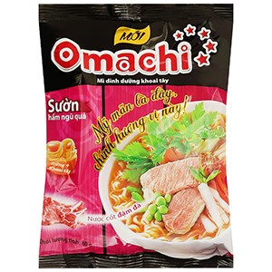 Mì Omachi sườn hầm ngũ quả 80g