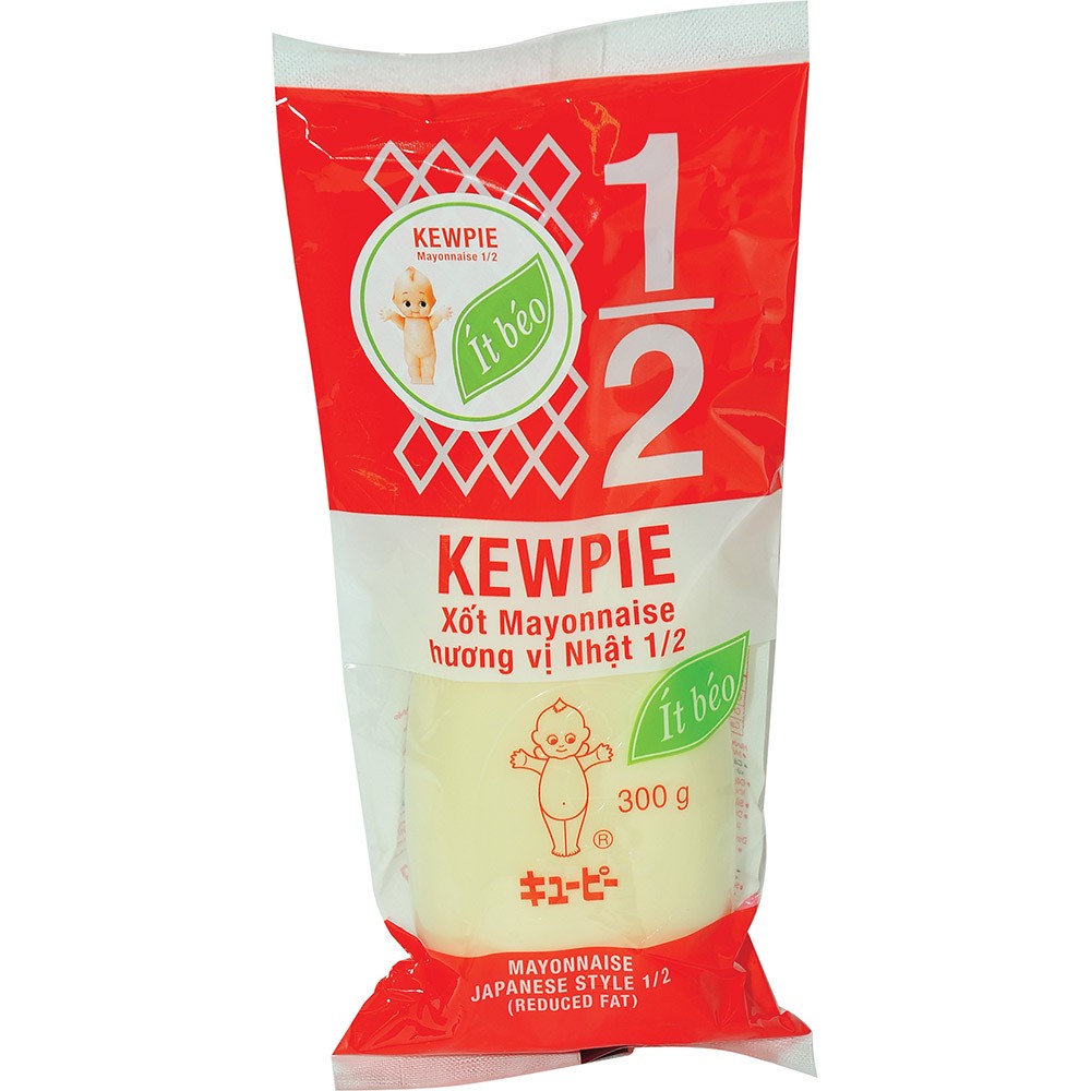 Xốt Mayonnaise Kewpie hương vị Nhật ít béo 300g