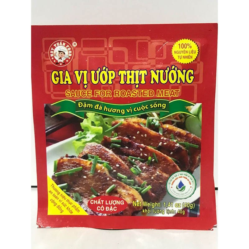 Gia vị bò nướng huy tuấn 60gr