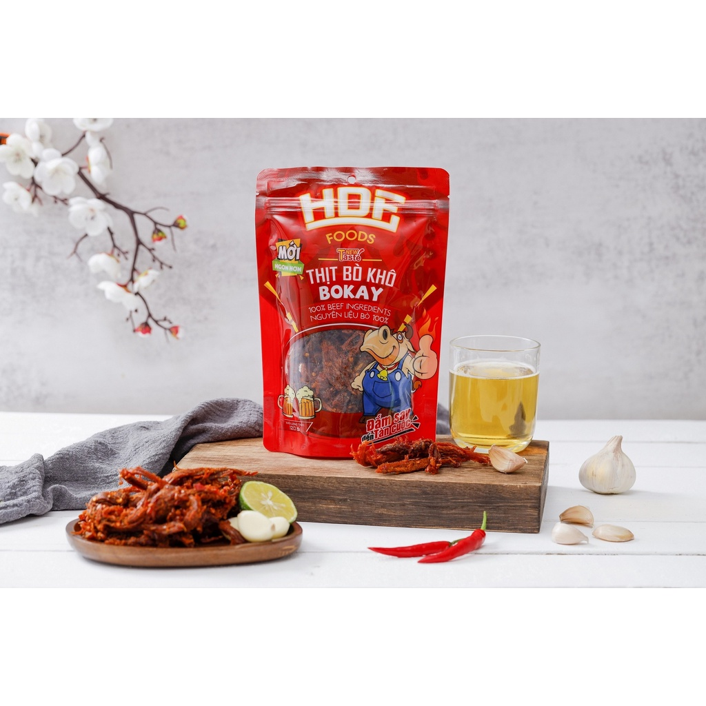 Thịt bò khô Bokay 120g