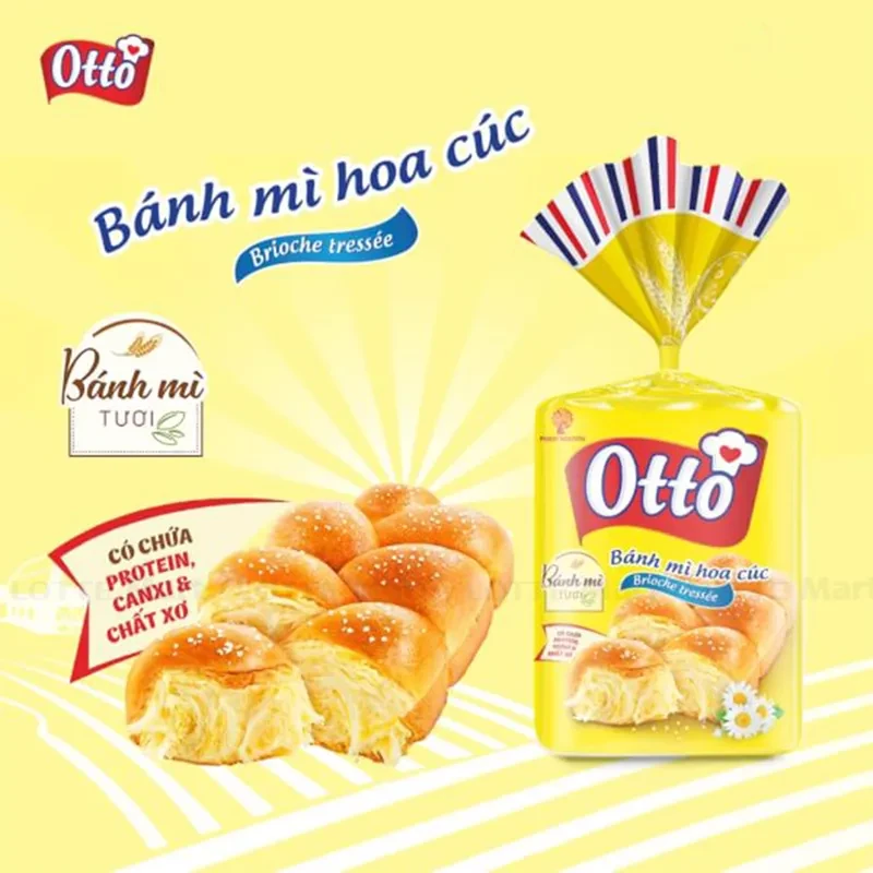 Bánh mì hoa cúc Otto 300g