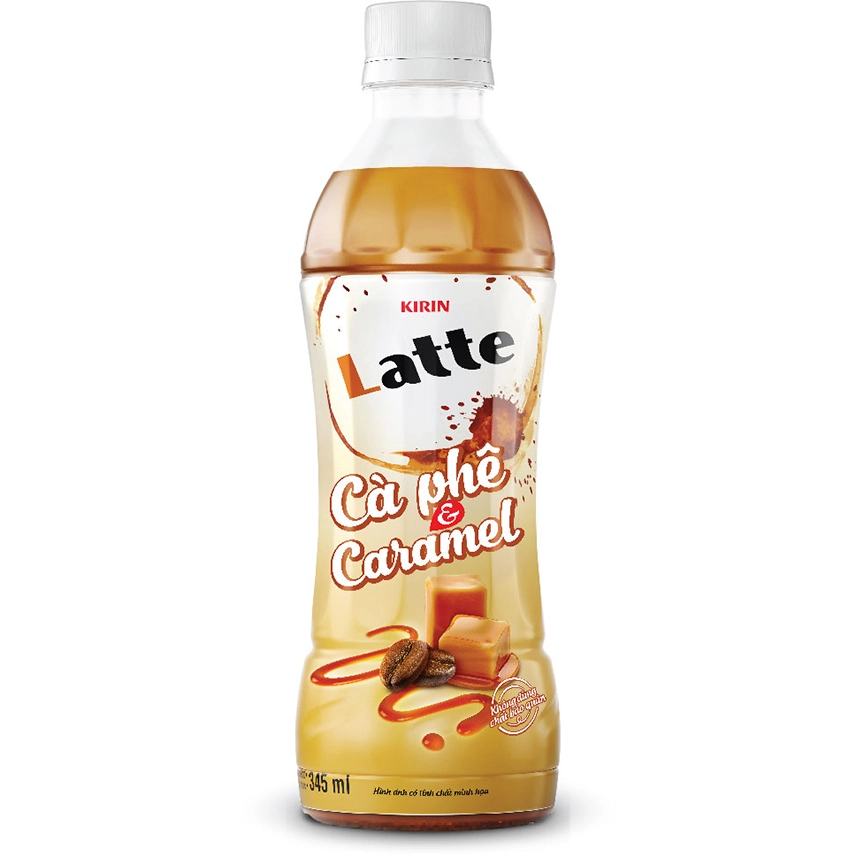 Latte cà phê & caramel Kirin 345ml