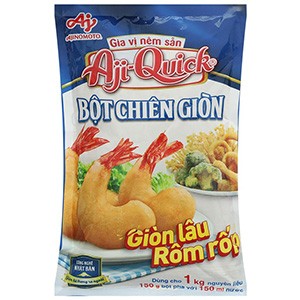 Bột chiên giòn hải sản aji quick 150g