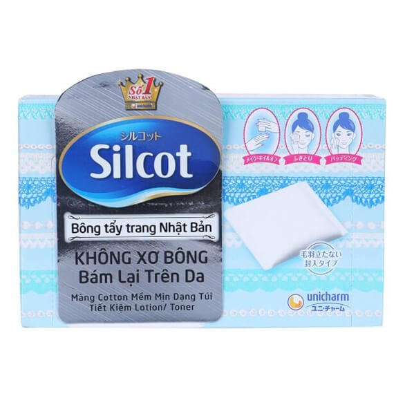 Bông tẩy trang Silcot 82M