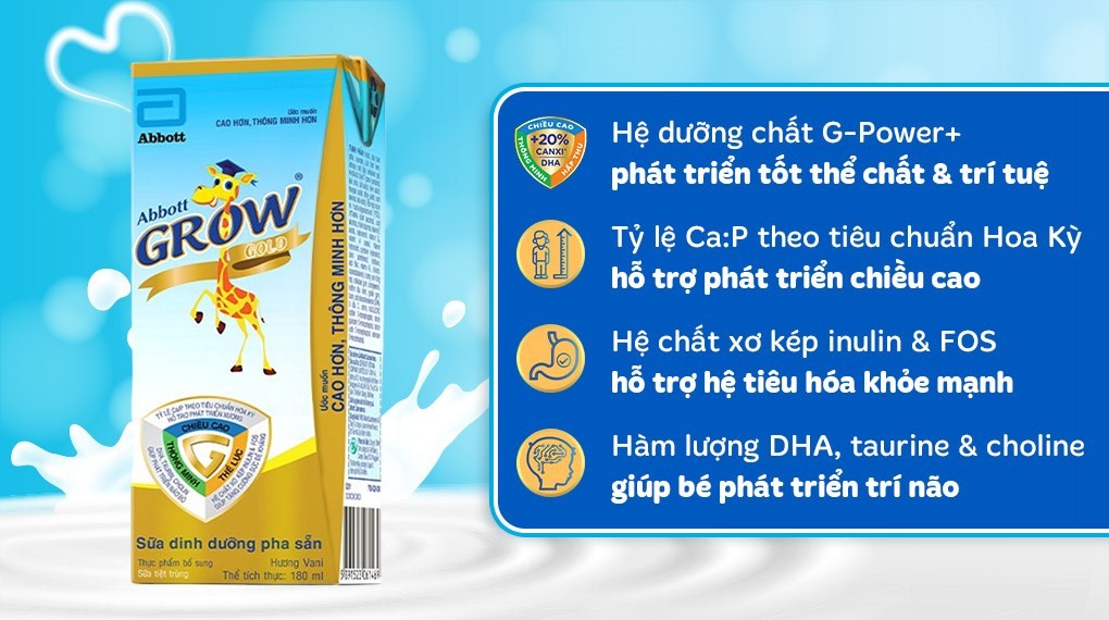 Sữa Grow IQ 180ml