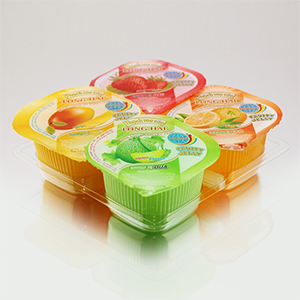 Thạch rau câu cốc 90g vỉ 4