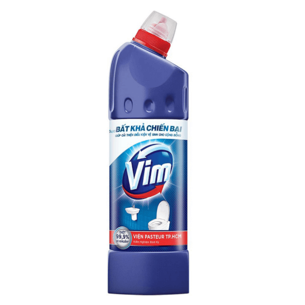 Vim tẩy toilet  880ml xanh biển