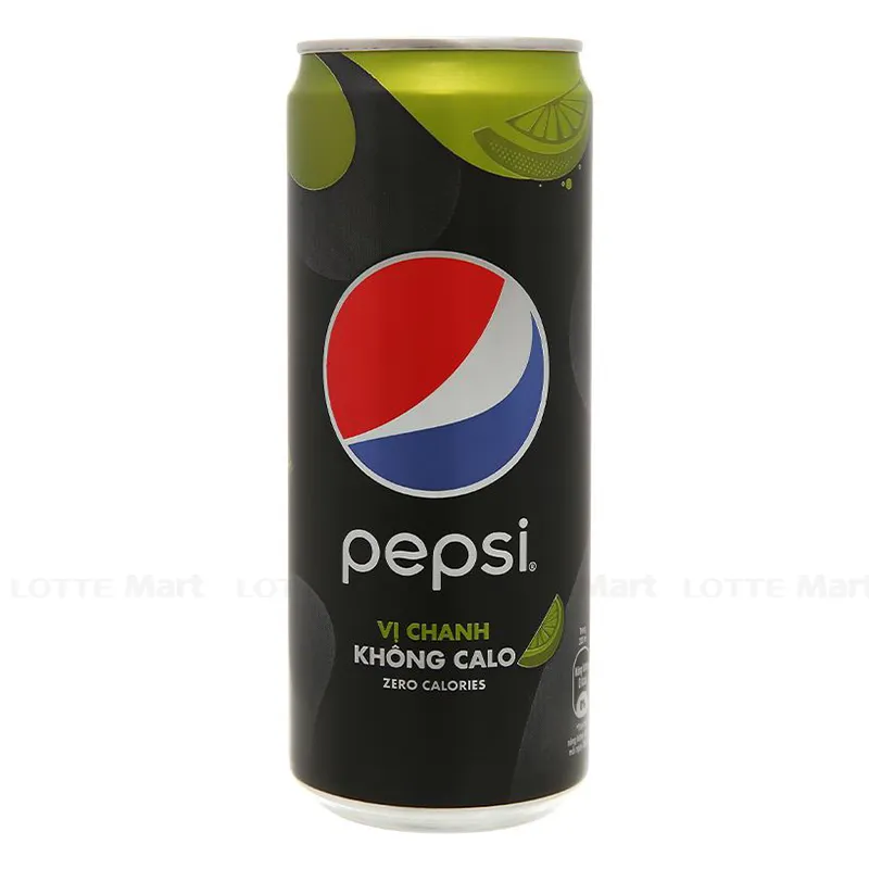 Pepsi Lime chanh - Lon Sleek 320 ml