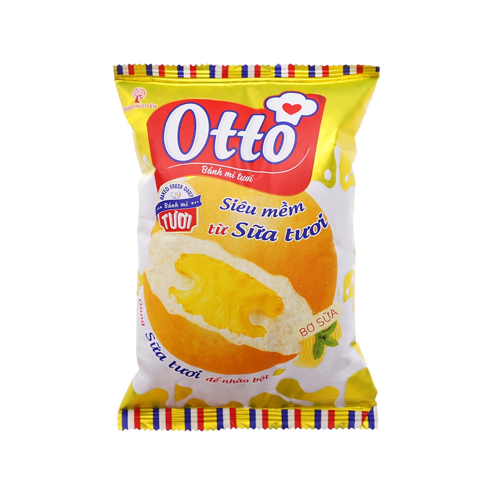 Bánh mì Otto vị bơ sữa 55g