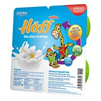 Sữa chua Hoff vị nguyên bản 55g_Vỉ 4