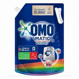 Nước giặt Omo bền đẹp cửa trước túi 3.6kg